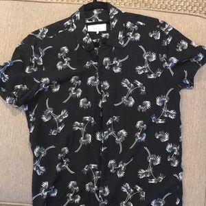 Sandro short sleeve button down